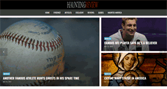 Desktop Screenshot of hauntingreview.com